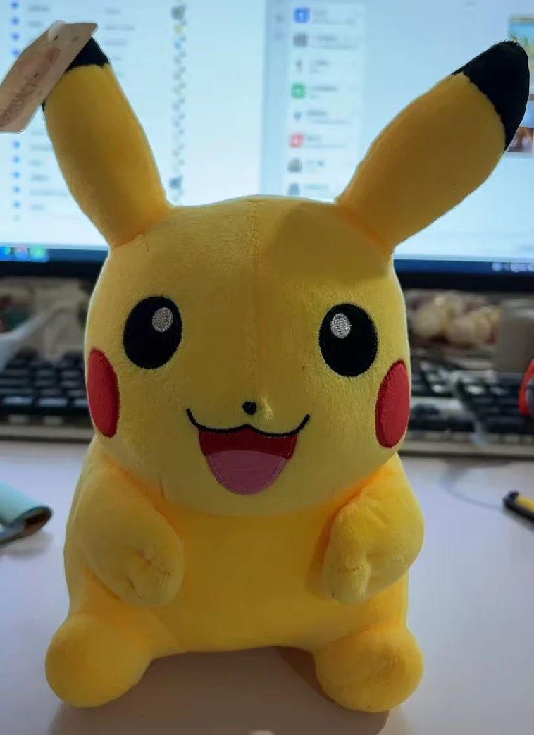 Pokemon Kawaii Gengar Haunter Soft Plush Toys Anime Fire Breathing Dragon Psyduck Pikachu Stuffed Peluche Dolls Birthday Gift