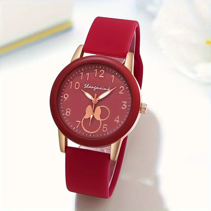 Casual Candy Color Silicone Band Women Watches Round Pointer Ladies Quartz Wrist Watch Reloj Mujer Girls Clock Gift