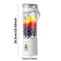 Portable Blender Cup, Electric USB Juicer Blender, Mini Blender, Portable Blender for Milkshakes and Smoothies