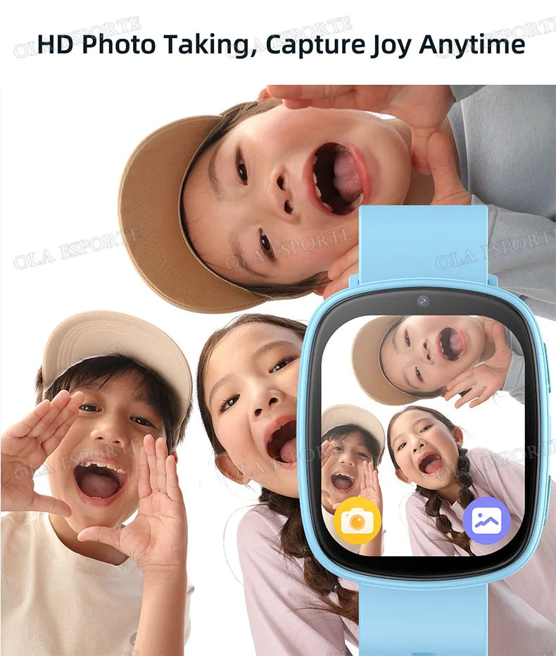 2026 Kids Games Smartwatch 1.83''HD Screen Camera 22 Interesting Games Sleep Monitor Alarm Clock Calculator Children Watch MA27