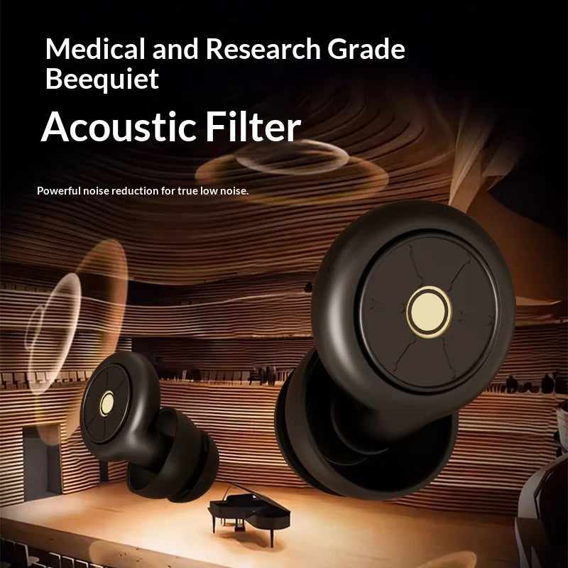 EarPlugs for Sleeping Noise Cancelling 50dB,Reusable Silicone Earplugs Strong Sound Insulation,Multiple Sizes of Ear Caps