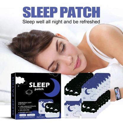 Sleep Aid Patch Improve Sleeping Quality Sleeping Aid Apnea Device Patches Relieve Irritability Insomnia Anxiety