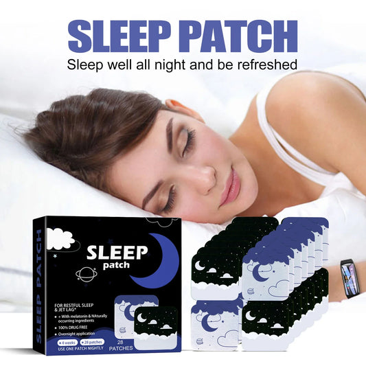 Sleep Aid Patch Improve Sleeping Quality Sleeping Aid Apnea Device Patches Relieve Irritability Insomnia Anxiety