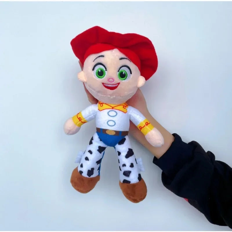 Toy Story Plush Toy Woody Buzz Lightyear Jessie Stuffed Doll Cute Cartoon Anime Perfect for Kids Room Decoration Birthday Gifts