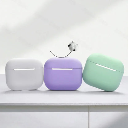 Dla AirPods Pro 2 Etui Płynny Silikon Pokrowiec Na AirPods 3 Pro 2 Etui Miękkie Słuchawki Ochronne Funda dla AirPod Pro 2 Pro2 Pokrowiec