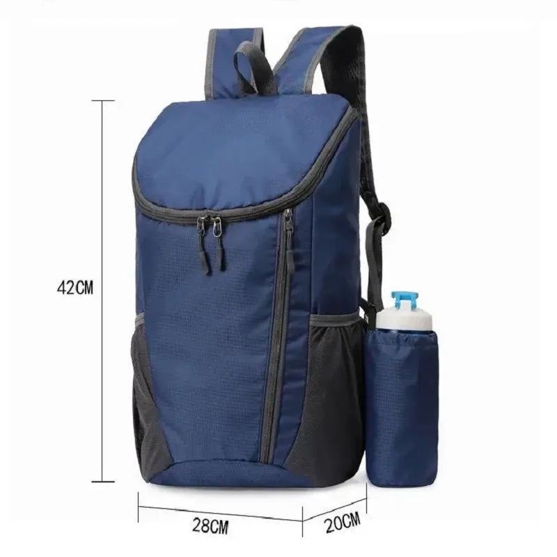 New Style Foldable Backpack Large Capacity Lightweight Waterproof Outdoor Sports Travel Bag Durable Easy Carry Versatile Package