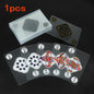 Playing Cards with Transparent PVC Plastic Waterproof Poker Card with A Box Perfect for Blackjack Euchre and Other games