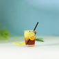 Miniature Toy Cocktail Drinks Doll Toys Dollhouse Accessories Miniature Items Fit for 1:6/1:12 Doll House Kitchen Ornaments