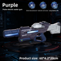 Electric Water Gun Large Capacity Squirt Gun Pulse Continuous Firing Watergun Integrated Manual and Automatic Water Gun Pool Toy