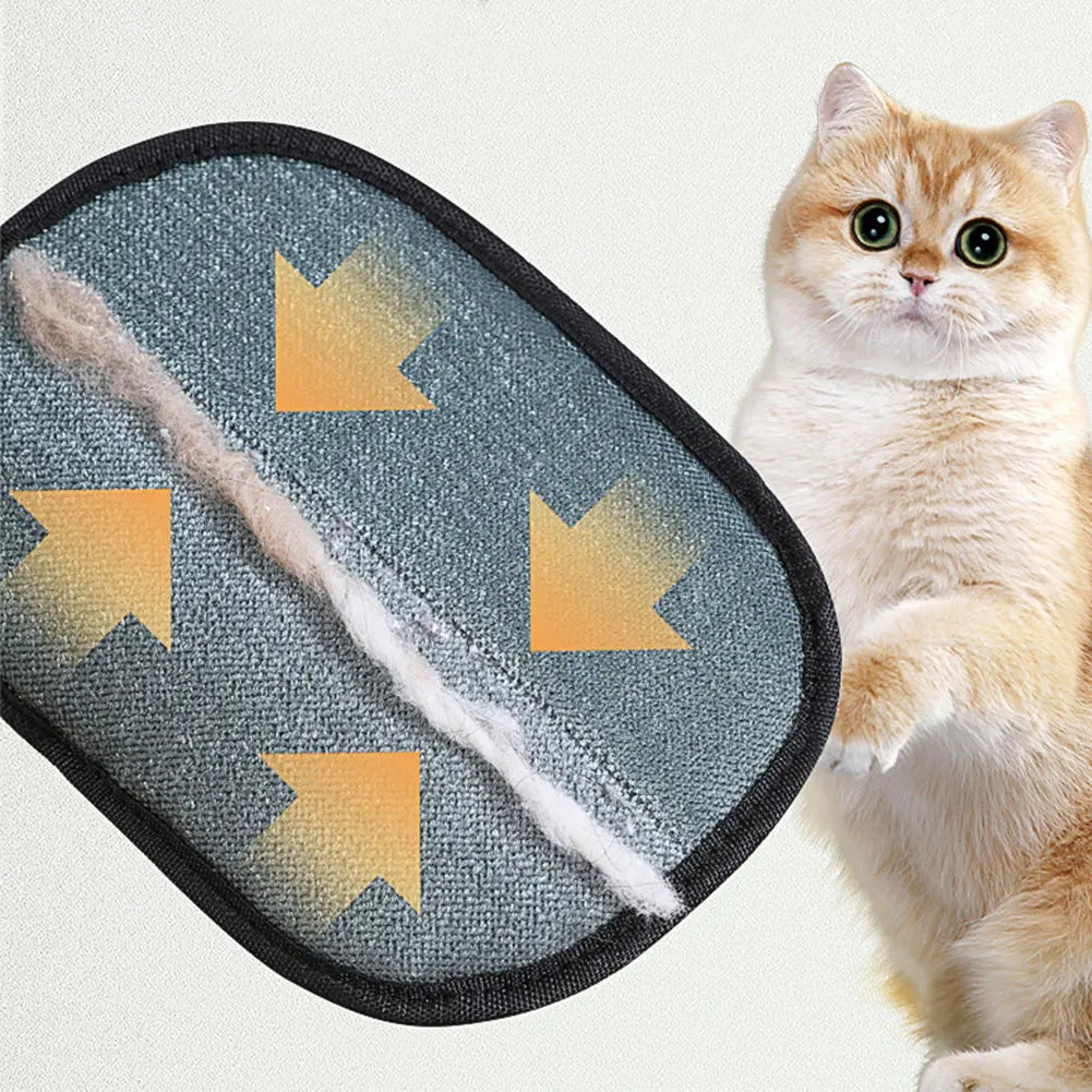 Rękawice do pielęgnacji sierści Pet Grooming Gloves Szczotka do usuwania sierści Rękawice do usuwania sierści zwierząt domowych dla psów kotów królików z długimi/krótkimi/kręconymi włosami