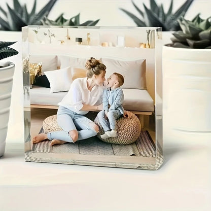 Custom Personalized Photo Cubes—Suitable for Any Occasion, Available in Various Sizes, and the Perfect Gift.