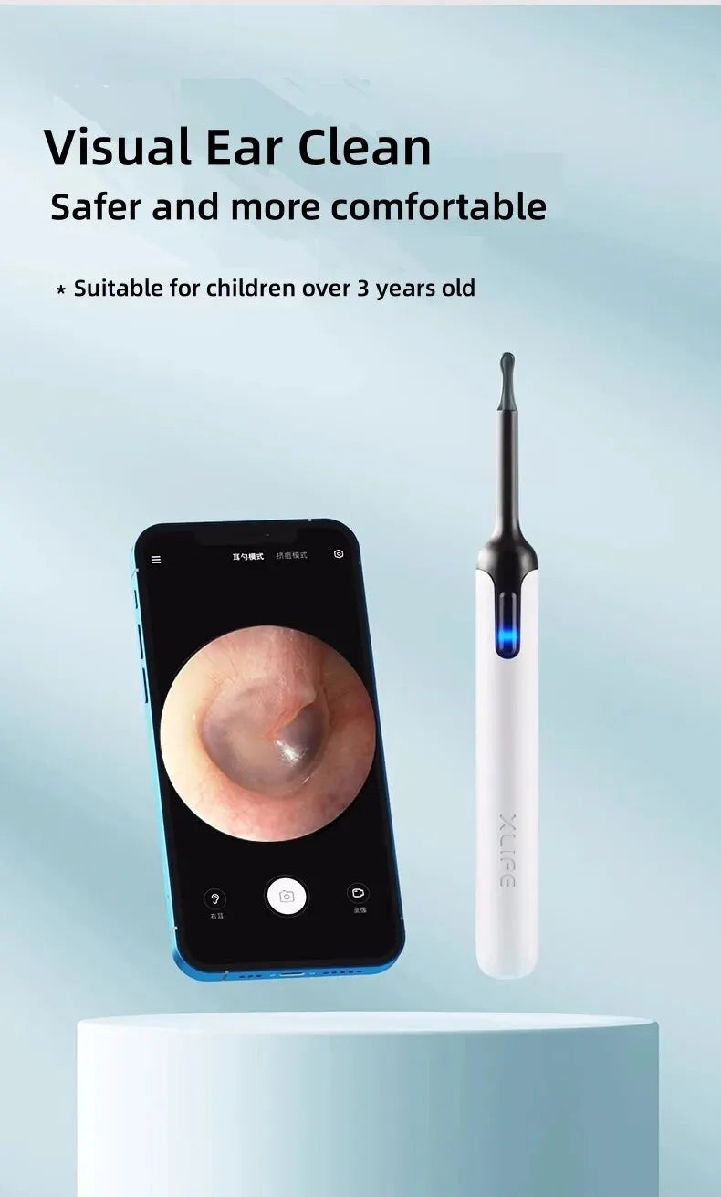 Bebird Xlife X0 Ear Cleaner Wax Remover Tool Smart Visual Stick Otoscope 1080P HD Earpick Endoscope Earring Personal Health Care