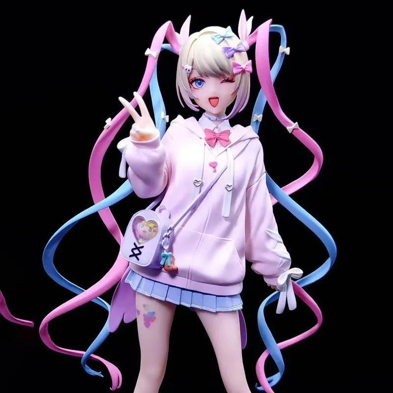 Anime Figure Needy Streamer Overload Kangel Pvc Collectible Model Desktop Decoration For Anime Fans Home Display Collection