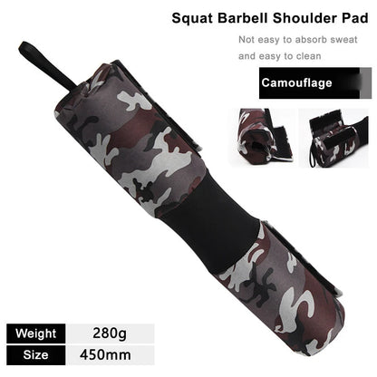 Barbell Pad for Hip Thrust Squat, Non‑Slip Thick Foam Bar Pad, Weight Lifting Shoulder Protector Cushion for Bar Home Gym