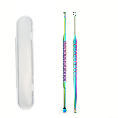 Professional Stainless Steel Ear Pick Earwax Removal Home Personal Care Tools  Ear Spoon Ear Care Tool Portable Ear Cleaning