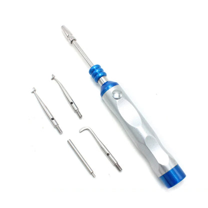 Dental Crown Remover Automatic / Manual Single handed Gun set Stainless Steel Dental Surgical Instrument Tools with tips