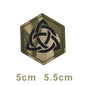 Cross Skull Finger Skeleton Tactical Clothes Vest Backpack Templar Knight Ride Bounty of Hunter Ranger Tags Magic Patch