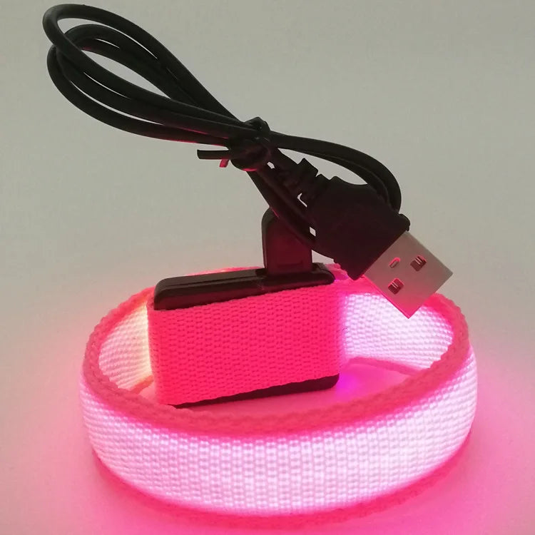 Ddjoy Led Bracelet Concert Party Bar Bracelet Velcro Led Luminous Sports Wrist Strap Party Supplies