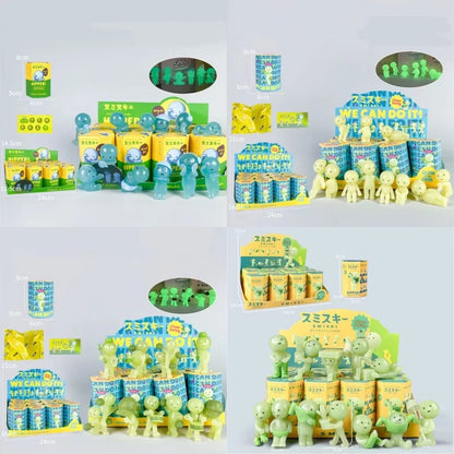 Noctilucent  Blind Box Brick Moving Bedroom Fitness Trend Toy Collectibles Blind Box Figure Doll Model Decoration Gifts
