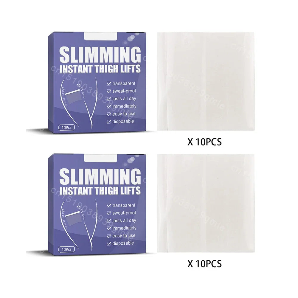 Leg & Buttock Lifting Invisible Thin Leg Stickers Firming Skin Tightening Tape Leg Hip Lifting Patch Thin Inner Sticker