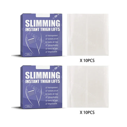 Leg & Buttock Lifting Invisible Thin Leg Stickers Firming Skin Tightening Tape Leg Hip Lifting Patch Thin Inner Sticker