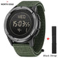 NORTH EDGE ALPS Men's Digital Carbon fiber Watch Shock Militray Sports Super Light Outdoor Compass Waterproof 50M Wristwatches