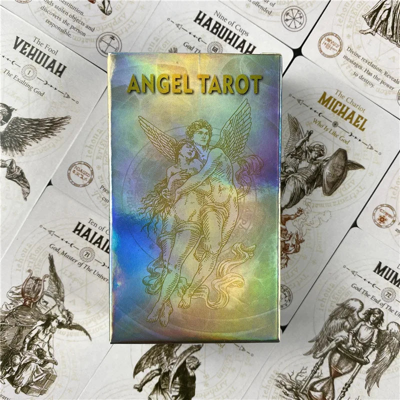 For Romance Angels Tarot Oracle Cards Party Game Card Tarot Card Set for Beginners Card Game Deck Oracle Board