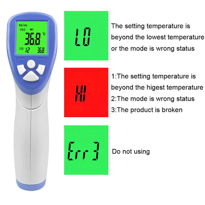 Baby Forehead Thermometer Handheld Digital Infrared Fever Temperature Non-contact Body Thermometer Measure Tool Health Care