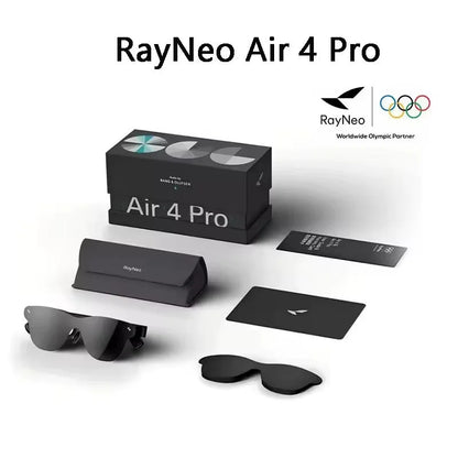 Okulary AR RayNeo Air 4 Pro Chaos Limited Edition Micro OLED 120 Hz z dźwiękiem B&O, przenośne, do gier, inteligentne