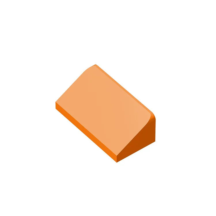 MOC Assemble Particles Compatible With 85984 Smooth Bevel Brick 1x2 Slope DIY Building Blocks 1*2 Educational Toy for Kid
