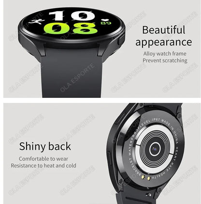 2025 New Bluetooth Calls Smart Watch 6 Pro 1.32” Inch 240*280 Custom Dials Sport Men And Woman Health Monitor Smartwatch For Man
