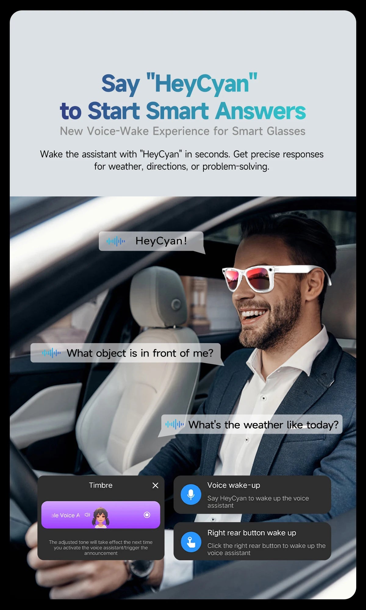 New Leisure Camera Smart Glasses 800W 32GB Memory AI Translation Voice Assistant Video Recording Men Anti Blue Light Sunglasses