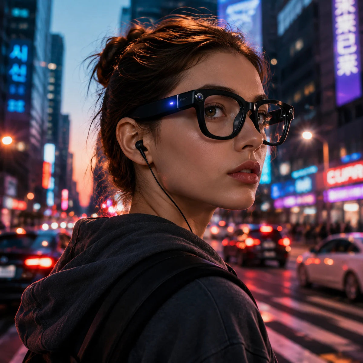 2026 AI Smart Glasses with 8MP Camera Video Recording Many Languages Translation Sunglasses Bluetooth Call Music Play Men Women