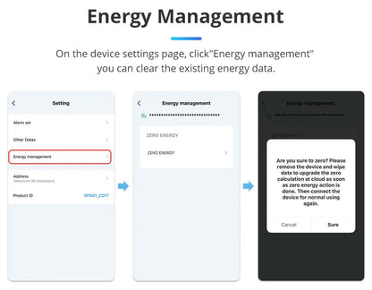 Zemismart Smart Energy Meter Zigbee Monitor Electric Sensor Measure Work with Tuya App Supports Home Assistant via Zigbee2MQTT