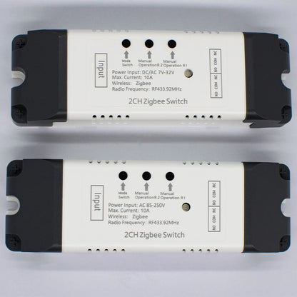 Zigbee Relay Breaker 7-32V 85-250V Switch Module Control Works With Tuya Smart Life App Alexa Google Smartthings Ewelink Hub