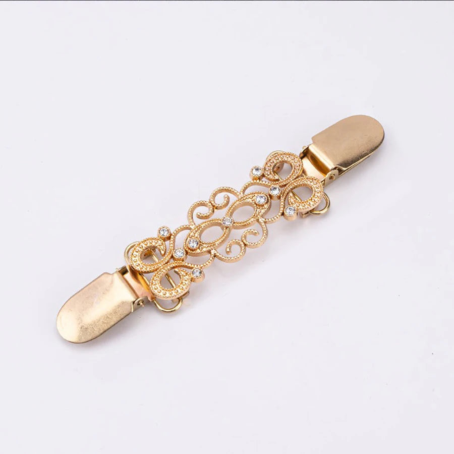 Fashion Sweater Clip Duck Clip Cardigan Buckle Shawl Brooch Blouse Pin Metal Clothes Decoration