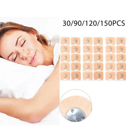 30/60/90/150Pcs Nose Breathing Patches Magnetic Suction Iron Nasal Strips Increase Air Improve Sleeping Reduce Snoring Tools