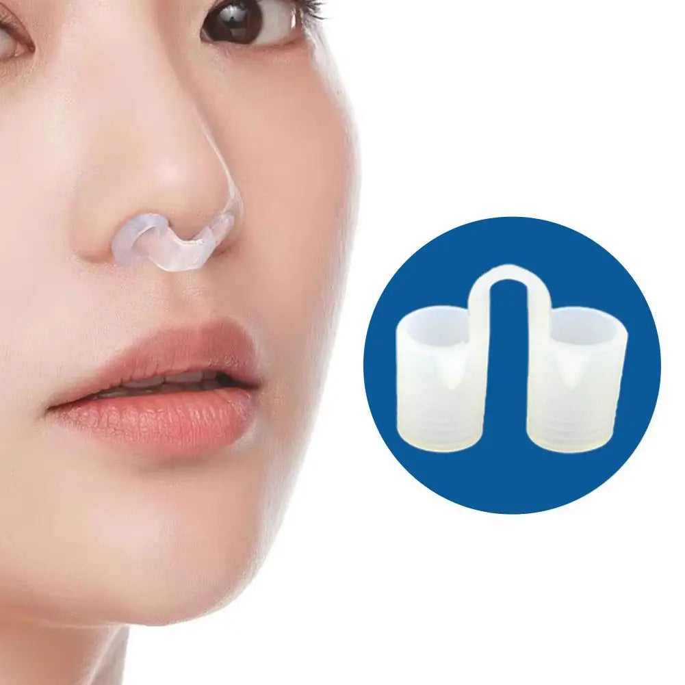 Soft Silicone Anti Snoring Nose Clip Gentle Nasal Opening Increase Airflow Reduce Snoring Easy Wear Improve Sleep Quality