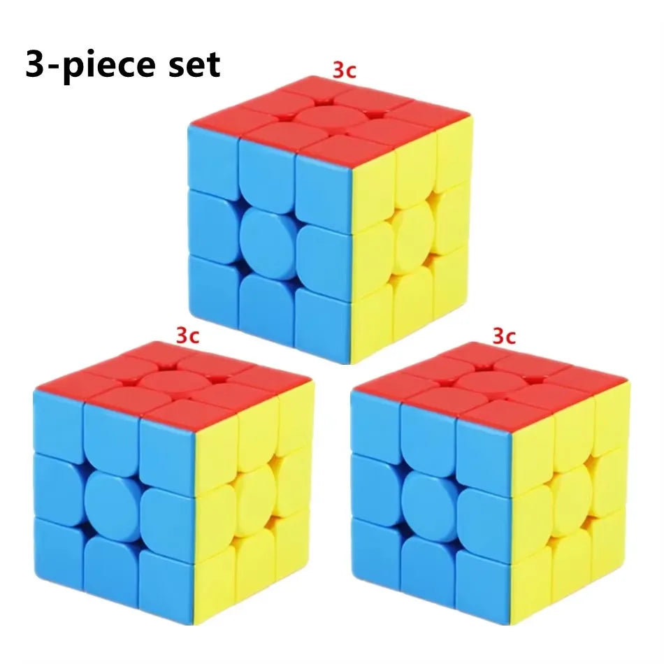 MoYu MeiLong 3x3x3 Stickerless Magic Cubes Speed Puzzle Cubo Magico Adult Toys Game Birthday Christmas Gifts For Children