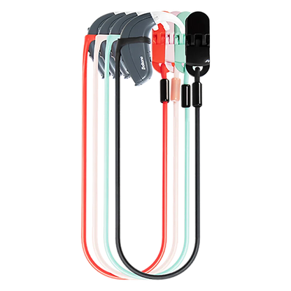 Anti Lost Rope Hearing Aid Adjustable Clips Rope Hearing Aid Clip Holder Hearing Aid Lanyard for Adults with Box 5 Colors