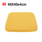 Anti-Slip 4cmThick Seat Cushion Ultra Soft Breathable Car Seat Pad Rebound Memory Foam Office Chair Pad Home Textile