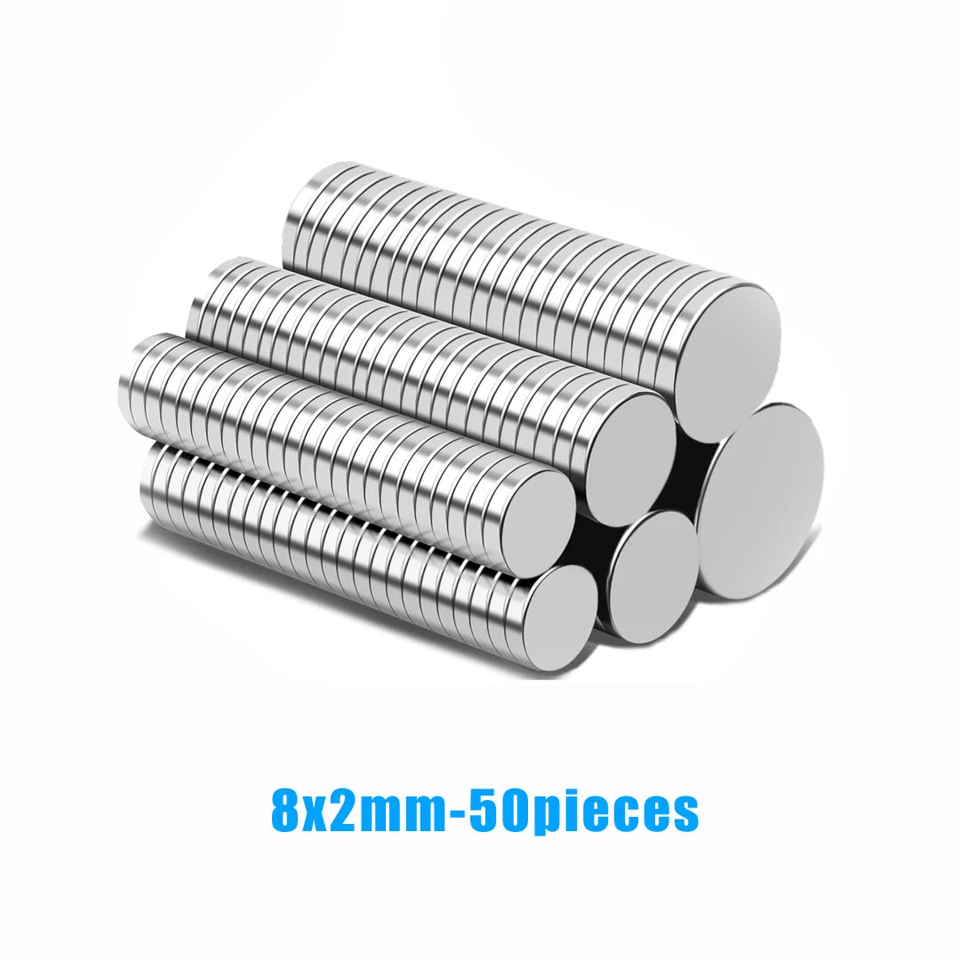 Super Powerful Magnets Strong Disc Magnets for Fridge, DIY, Building, Scientific, Craft,Refrigerator Magnet, 5x2 8x2 10x2 10x3
