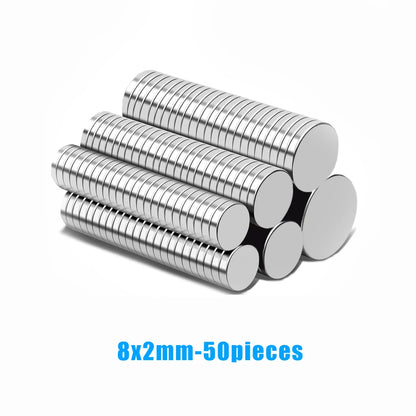 Super Powerful Magnets Strong Disc Magnets for Fridge, DIY, Building, Scientific, Craft,Refrigerator Magnet, 5x2 8x2 10x2 10x3