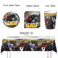 Skibidi Toilet Birthday Party Supplies Tablecloths Tableware Sets Plates Cups Napkins Skibidi Toilet Gifts Party Favors Balloons