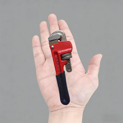 New 6-inch Straight Pipe Wrench Adjustable Aluminum Plumber's Wrench Universal Water Pipe Wrench Household Manual Repair Tools