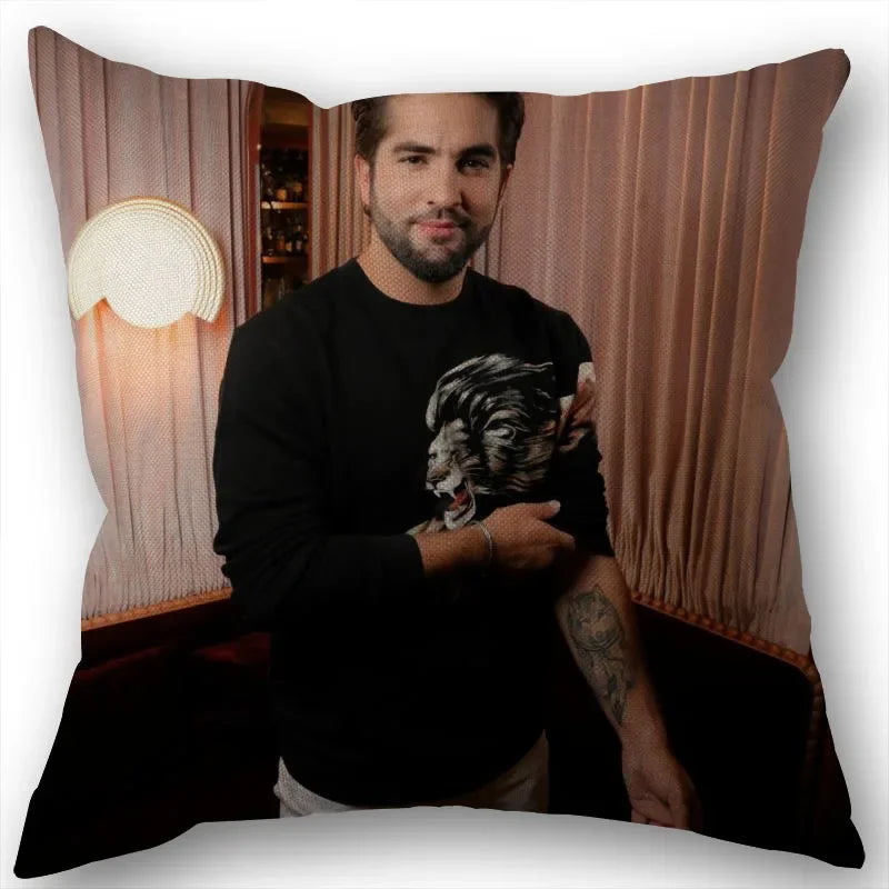 Custom Kendji Girac Pillowcase Home Textile Cotton Pillow Covers Wedding Decorative Pillow Cover Square 45x45CM1210