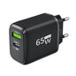 GaN USB C Charger Fast Charging Charger Quick Charge 3.0 PD Wall For Phone Adapter For iPhone 15 Xiaomi POCO Samsung Oneplus