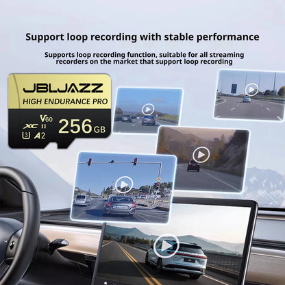 128GB 256GB Memory Card Class10 A2 U3 High ENDURANCE Micro TF/SD Card for DJI Drone  GoPro Camera U3 V60 4K Full HD MINI SD Card