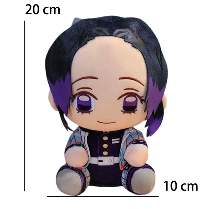 20cm Hot Japan Demon Slayer Plush Dolls Lovely Anime Kimetsu No Yaiba Kamado Tanjirou Nezuko Zenitsu Kyoujurou Toys Kids Gifts
