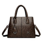 Genuine Brand Women's Soft Leather Handbags Ladies Large Tote Bag Female Square Shoulder Bags Sac Fashion Crossbody Bags Purse